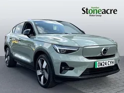 Green Used 2024 Volvo C40 Ultimate SUV | £34,495 (Fair price)