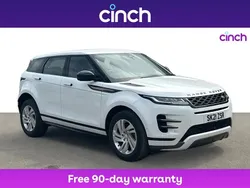 White Used 2021 Land Rover Range Rover evoque R-Dynamic SUV | £23,749 (A bit pricey)