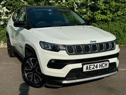 White Used 2024 Jeep Compass Limited SUV | £22,995 (Fair price)