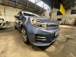 Blue Used 2016 Kia Rio Hatchback | £6,495 (A bit pricey)