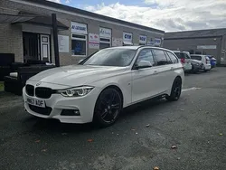 White Used 2018 BMW 318 M Sport Estate | £7,795 (Fair price)