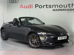Black Used 2018 Mazda MX5 Inclusive Cabriolet | £15,490 (Good price)