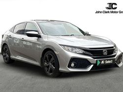 Silver Used 2017 Honda Civic EX Hatchback | £12,600 (Fair price)