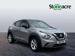 Silver Used 2021 Nissan Juke N-Connecta SUV | £12,698 (Good price)
