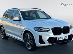 White Used 2024 BMW X3 M Sport SUV | £46,000 (Expensive)