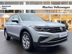 Silver Used 2021 VW Tiguan Life SUV | £22,790 (A bit pricey)