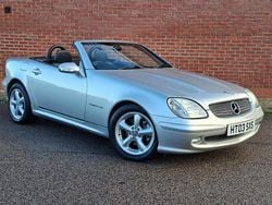 Silver Used 2003 Mercedes SLK200 Cabriolet | £2,995 (Super price)