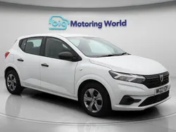 White Used 2022 Dacia Sandero Essentiel Hatchback | £9,000 (Fair price)