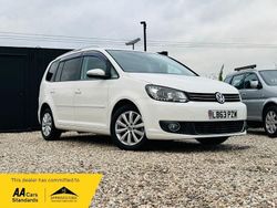 White Used 2013 VW Touran Highline MPV | £7,995