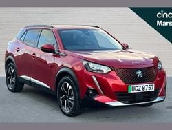 Red Used 2021 Peugeot e-2008 Allure Premium SUV | £13,495 (Fair price)