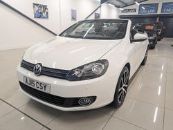 White Used 2015 VW Golf Cabriolet GT Cabriolet | £8,495 (Good price)