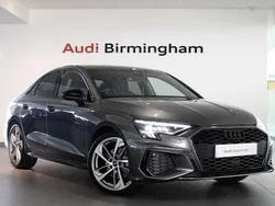 Daytona grey pearl effect Used 2024 Audi A3 Black Edition Sedan | £29,750 (Expensive)