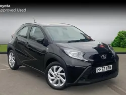 Black Used 2022 Toyota Aygo PURE Hatchback | £11,455 (Fair price)
