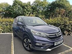 Blue Used 2017 Honda CR-V EX SUV | £15,990 (Fair price)