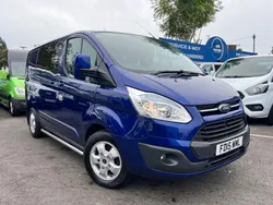 Blue Used 2015 Ford Transit Custom Limited Estate | £11,495 (Fair price)