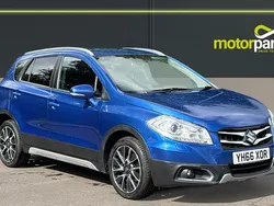 Blue metallic Used 2016 Suzuki SX4 S-Cross SZ-T SUV | £8,250 (Fair price)