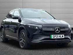 Night black Used 2021 Mercedes EQA250 AMG Line Premium SUV | £19,490 (Fair price)
