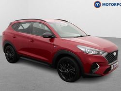 Red Used 2020 Hyundai Tucson N Line SUV | £14,849 (Fair price)