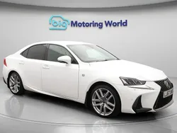 White Used 2017 Lexus IS300h Sport Line Sedan | £17,700 (Fair price)