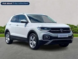 White Used 2022 VW T-Cross SEL SUV | £18,898 (Fair price)