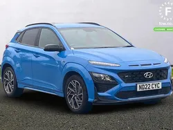 Blue Used 2022 Hyundai Kona N Line SUV | £13,999 (Fair price)