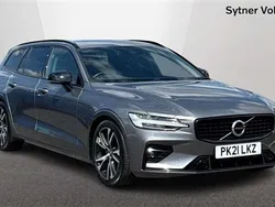 Grey Used 2021 Volvo V60 R-Design Estate | £25,500 (Fair price)