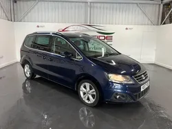 Blue Used 2017 Seat Alhambra SE MPV | £13,499 (Good price)