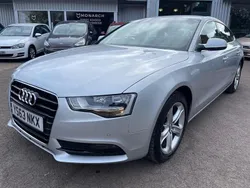 Silver Used 2013 Audi A5 Sportback Design Hatchback | £5,380 (Fair price)
