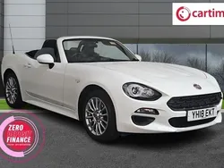 White Used 2018 Fiat 124 Spider Classica Cabriolet | £12,400 (Good price)