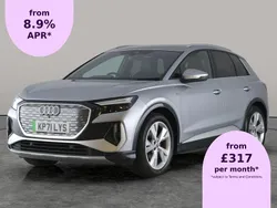 Silver Used 2021 Audi Q4 e-tron S-Line SUV | £21,395 (Good price)