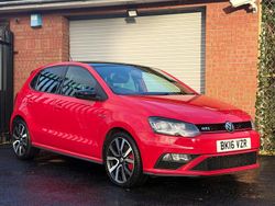 Red Used 2016 VW Polo GTI Hatchback | £12,495 (Fair price)