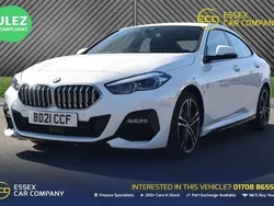 White Used 2021 BMW 218 M Sport Sedan | £23,208 (Expensive)
