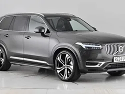 Platinum grey Used 2024 Volvo XC90 Ultimate SUV | £53,290 (Fair price)