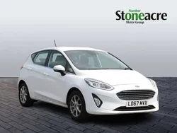 White Used 2017 Ford Fiesta Zetec Hatchback | £7,594 (A bit pricey)