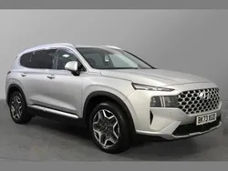 Silver Used 2023 Hyundai Santa Fe Premium SUV | £31,699 (Fair price)