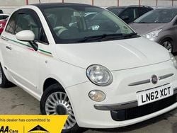 White Used 2012 Fiat 500 Lounge Hatchback | £1,995 (Fair price)