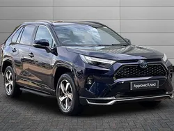 Blue Used 2025 Toyota RAV4 Hybrid Design SUV | £39,995 (A bit pricey)