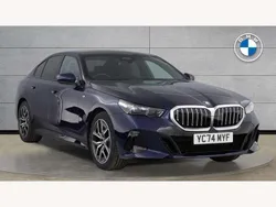 Blue Used 2024 BMW 520 M Sport Sedan | £38,493 (Good price)