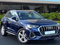 Blue Used 2022 Audi Q3 S-Line SUV | £27,998 (Fair price)