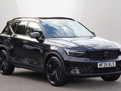 Black Used 2025 Volvo XC40 Ultra SUV | £38,995 (Expensive)