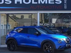 Blue New 2025 Nissan Juke Tekna SUV | £23,990 (A bit pricey)