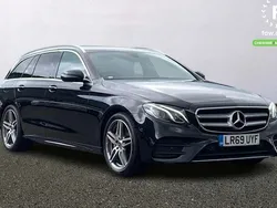Black Used 2019 Mercedes E220 AMG line Estate | £21,599 (Good price)