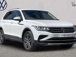 White Used 2022 VW Tiguan Elegance SUV | £26,543 (Fair price)
