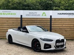 White Used 2021 BMW 420 M Sport Cabriolet | £28,690 (A bit pricey)