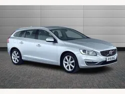 Bright silver Used 2018 Volvo V60 SE Lux Estate | £13,490 (Super price)