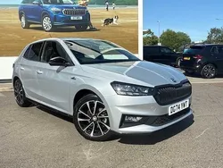 Brilliant silver metallic Used 2024 Skoda Fabia Monte Carlo Hatchback | £21,000