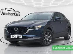 Blue Used 2021 Mazda CX-30 SUV | £11,744 (Fair price)