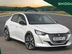 White Used 2020 Peugeot e-208 GTi Hatchback | £12,995 (Fair price)