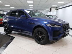 Blue Used 2021 Jaguar F-Pace R-Dynamic SUV | £26,949 (Fair price)
