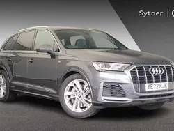 Grey Used 2022 Audi Q7 S-Line SUV | £45,500 (Fair price)